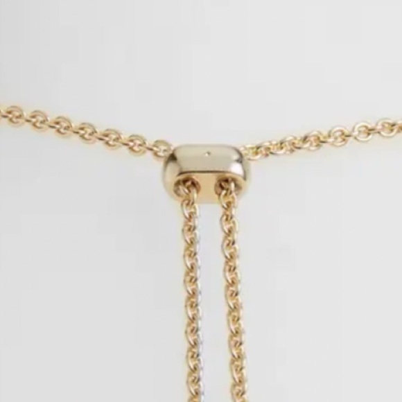 KENDRA SCOTT 14K Yellow Gold Plate Necklace NWT - Picture 3 of 7